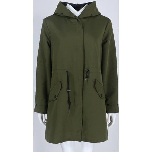 OFTBUY Women's Raincoats With A Hood