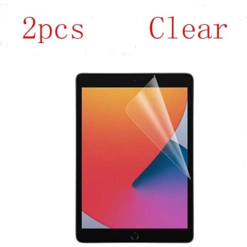 Transparent Screen Protector For Apple iPad 10.2" 2020/2019/ air 4 10.9" 2020/air 3 10.5" 2019/ipad Pro 11 2021/2020/2018, 2PCS