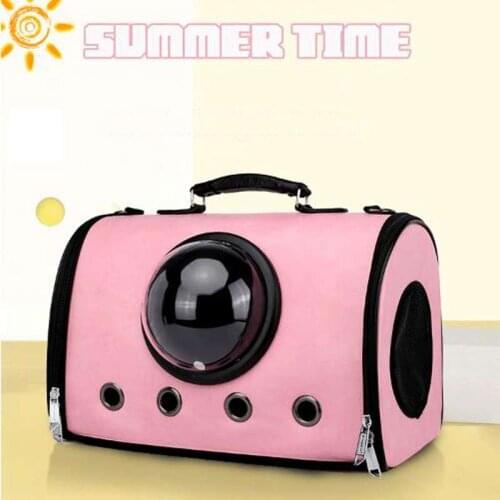 Dog Backpack Carrier Bag Travel Carrier Transporter Chihuahua Handbags Dog Travel Outdoor Bags For Small Kennel Space Capsule E