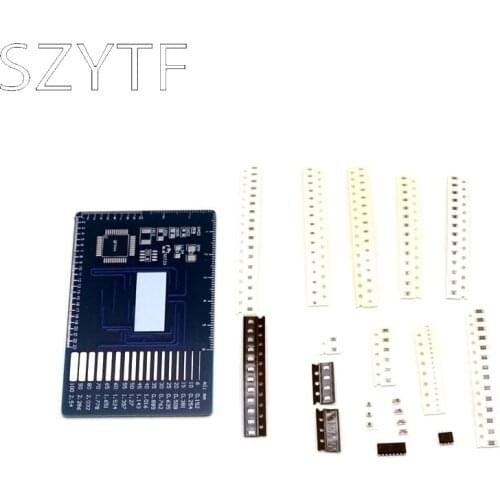 SMD component welding practice board Flow light kit Skill training Electronic DIY training production