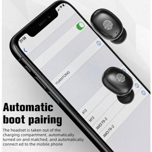 Headphones Stereo In-Ear Headphones Noise-cancelling Android For IOS suitable with earplugs LED flashlight, phones F5D3