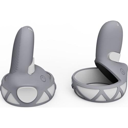 Handle Protective Sleeve Compatible with Oculus Quest2 Washable Silicone Handle Cover Easy Installation H88F