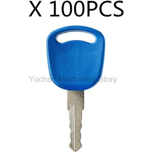 100 Pcs 14601 Key For New Holland Case Tractor Excavator Grader Dozer Heavy Equipment 82003267 82030143 Free Shipping