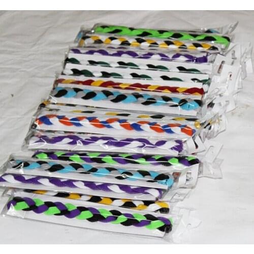 2016 new arrival sports yoga headband Black Red White Braided Headband Hair Bands Non Slip Sports Mixed