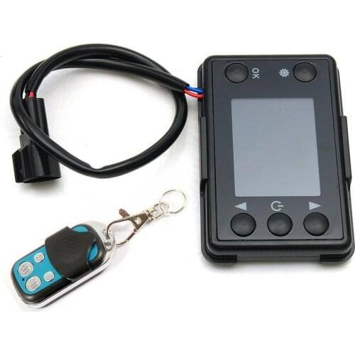 Replacement Heater Controller Switch Accessories Air parking Black Car