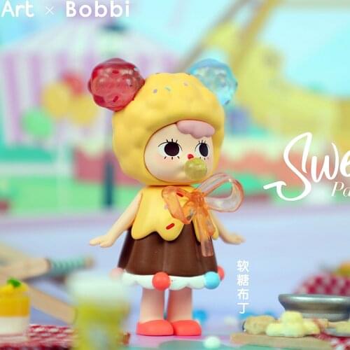 Bobbi Dessert Party Collection Blind Boxes Little Art Toy Collectible Cute Kawaii Mini Toy Figures Gift Collectibles Doll