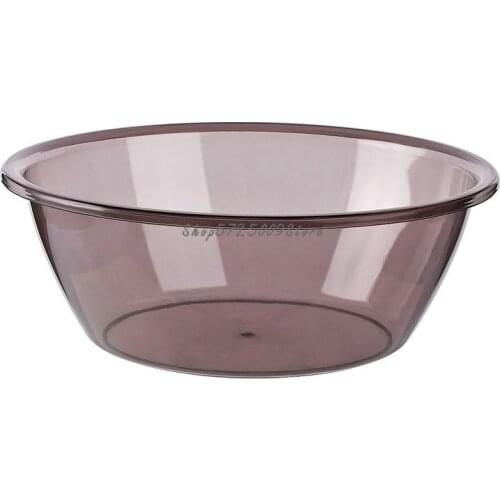 Household Transparent Wash Basin Multi Specification Thickened Transparent Wash Basin Baby Baby Basin Foot Washing Plastic Basin