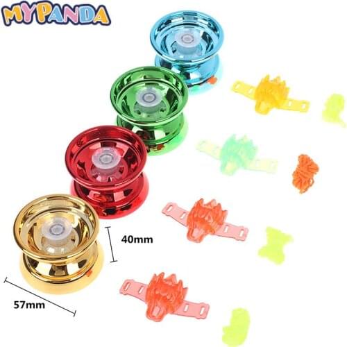 Children High Speed Bearings Special Props Metal Yoyo Toy Butterfly Yo Yo With String Dead Sleep A Cutch Yo-yo Gift Toys