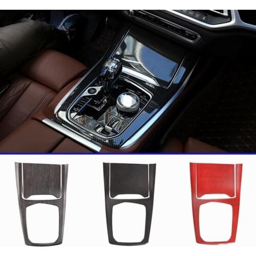 For BMW X5 X7 G05 G07 2019-2021 Gears Frame Cup Holder Gear Panel Covers Trim Interior Car Accessories