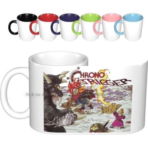 Chrono Trigger Snes Ceramic Mugs Coffee Cups Milk Tea Mug Chrono Trigger Snes Nes Mega Man Super Super Turtles Gaming Games