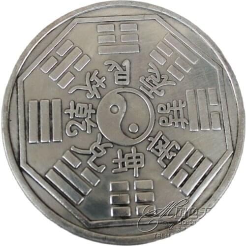 Collection chinese Folk old silver big Coin