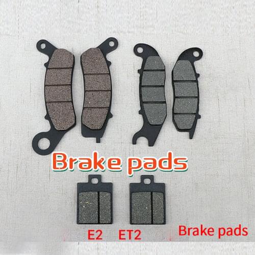 Applicable Ecooter E2 E1s E1r Front and Rear Brake Pads Disc Brake Pads
