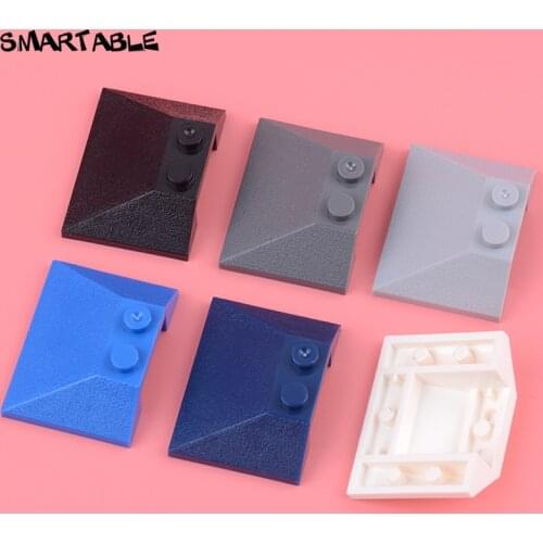 Smartable Slope 3 x 4 Double (45° / 25°) Building Blocks MOC Parts Toys For Kids Compatible All Brands City 4861 20pcs/lot