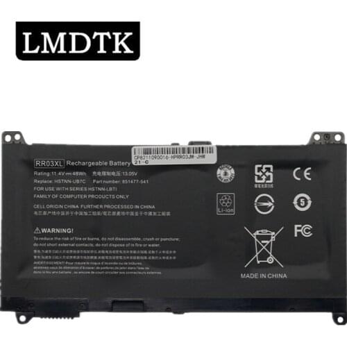 LMDTK New RR03XL Laptop Battery For Hp Probook 430 440 G4 G5 450 455 435 470 HSTNN-LB7I PB6W UB7C