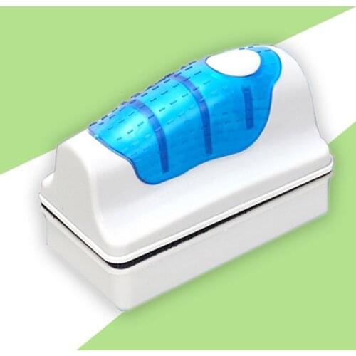 Magnetic Aquarium Fish Tank Brushes Floating Clean Glass Window Algae Scraper Cleaner Brush Aquarium Accessories