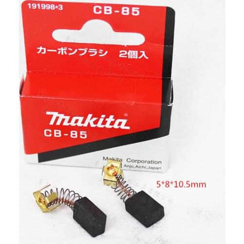 Makita 191998-3 Carbon Brush for CB-85 M8100B M6501B M6001B M6002B M4000B M0800B MT400 MT600 MT602 MT603 MT651 MT811 MT813 MT814