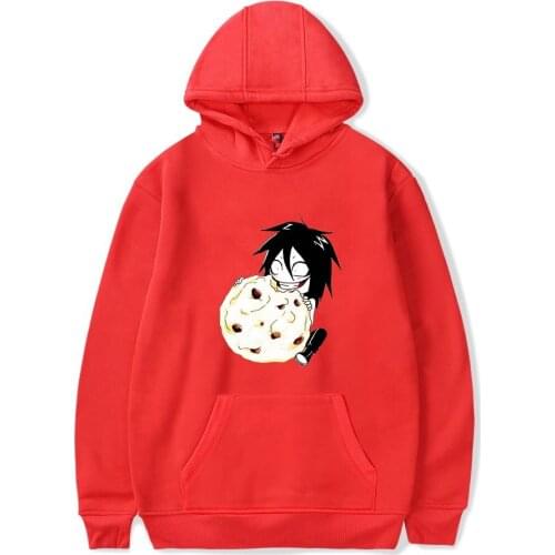 2020New autumn/winter men/women creepypasta Hoodies Sweatshirts popular unique creepypasta warm hoodies Fashion All-match Red
