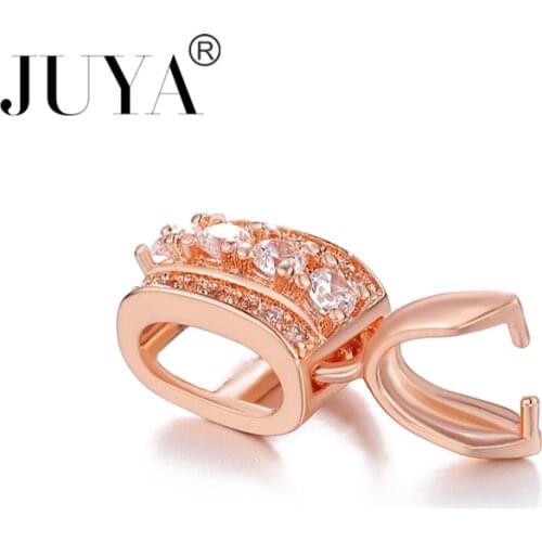 New Fashion Jewelry Shining Zircon Insert Dangle Charms For Jewelry Making Handicraft Copper Micro Pave Clasps Vintage Berloques