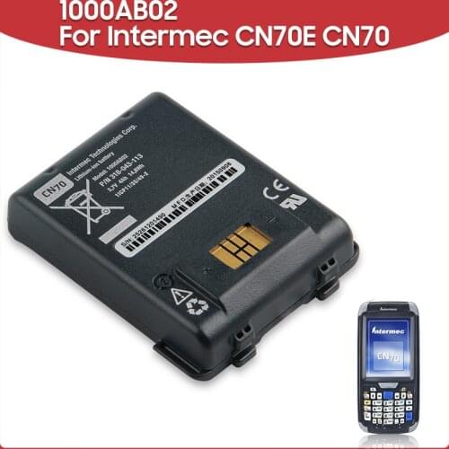 Original Replacement Battery 1000AB02 For Intermec Honeywell CN70E CN70 318-043-033 4000mAh Handheld Computer Battery