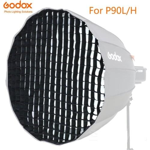 Godox Portable 90cm Honeycomb Grid for P90L P90H 16 Rods Deep Parabolic Umbrella Softbox for Photo Studio Flash（Grid only