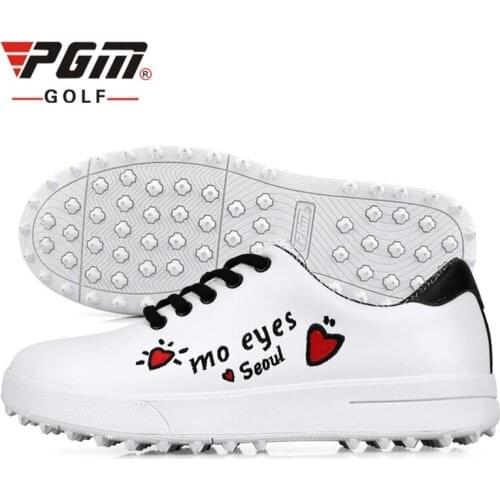 PGM outdoor waterproof non-slip girl golf shoes