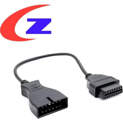 OBD Connector For GM MDI 12 Pin Connector Adapter OBD to OBD2 16Pin MDI For GM 12Pin OBD 2 Car Diagnostic OBD2 Extension Cable