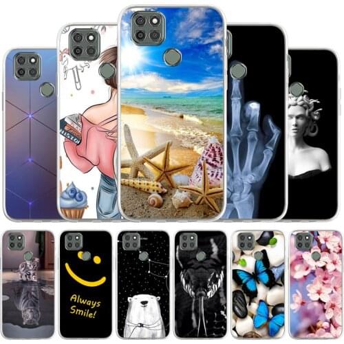 For Motorola Moto G9 Power Case Silicon Back Cover Phone Case MotoG9 Power 6.8 inch Soft Shell Bumper Coque Phone Protect Cover