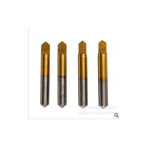 Titanized Flat End Mill Milling Key Cutter For Vertical Key Machine Parts