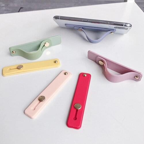 Mini Universal Wrist Band Hand Finger Grip Holder Stand Push Pull Phone Bracket попсокет на телефон