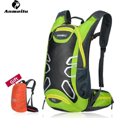 Bike Bags Portable Waterproof Backpack 15L Bicycle Water Bag Outdoor Cycling Sport Climbing Hiking Pouch Hydration Backpack