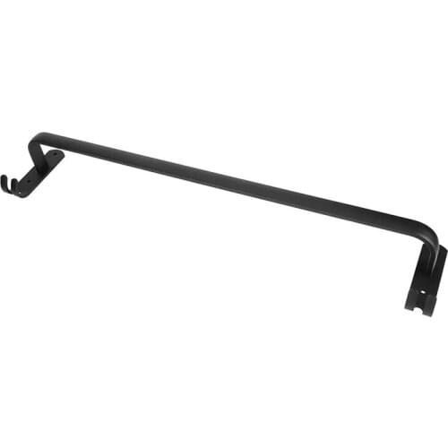 Towel Rack Wall-Mounted Thickened Space Aluminum Towel Rack Single Towel Rack Household Hotel Bathroom Accessories