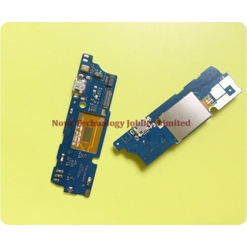 Wyieno 10Pcs/Lot For Wiko View Charging Port Board Charger Flex Cable Phone Parts Dock Microphone Plug