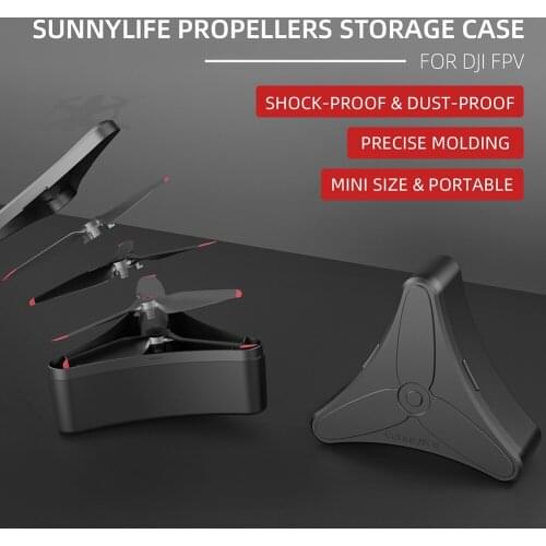 1Pcs Carrying Case For DJI FPV Drone Plastic Bag Portable Transport Storage For FPV Box Propeller Accessories Handheld Trav P6I2