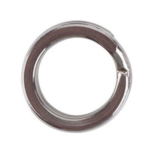 200PCS Flattened Rigid Ring Double circle Road Ring Road Subcircle Lua bait Connecting Rings strengthen O type Set 5-9mm