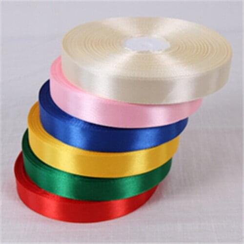 25 Yards of Silk Ribbon 6 Mm 22 Meters Wedding Party Decoration Invitation Card Gift Wrapping Scrapbooking