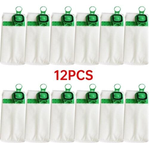 6 / 12pcs high efficiency dust filter bag replacement for Vorwerk VK140 VK150 garbage bags FP140 Vacuum cleaner