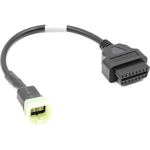 6 to 16 Pin OBD2 Connectors Diagnostic Tools OBD Extension Cables Adapters for Kawasaki Motorcycle Z Serie