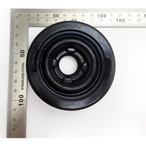 80MM Car Headlight Black Dust Cover For LED HID Xenon Lamps New Durable