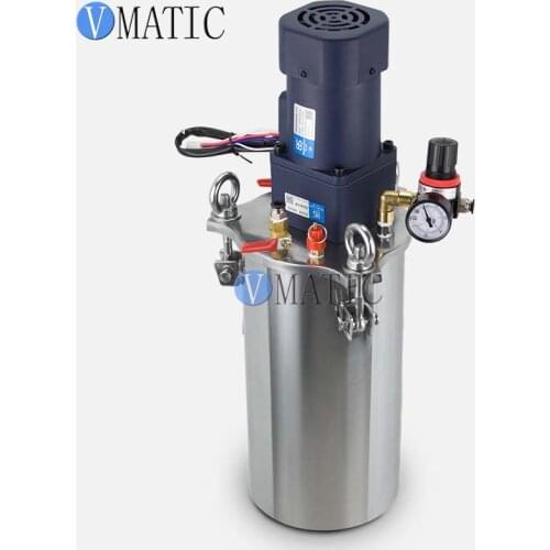 Free Shipping High Quality Electrical Mixing Blade Stainless Steel Air Pressure Glue Dispensing Pressure Tank Container