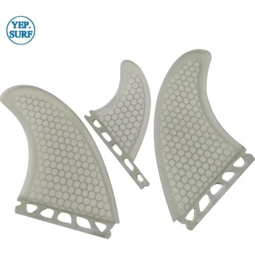 Surfbord FUT Fins Honeycomb Fiberglass Material surf T1 Size Fins Good Quality Surf tri set Fins Free Shipping