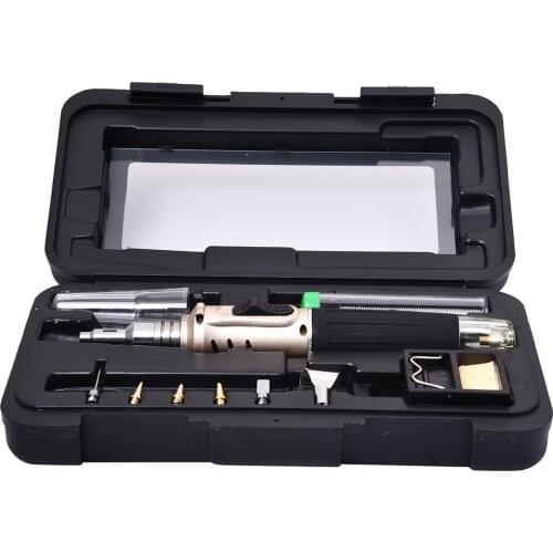 HS-1115K Professional Butane Gas Soldering Iron Kit Welding Kit Torch Drop shipping