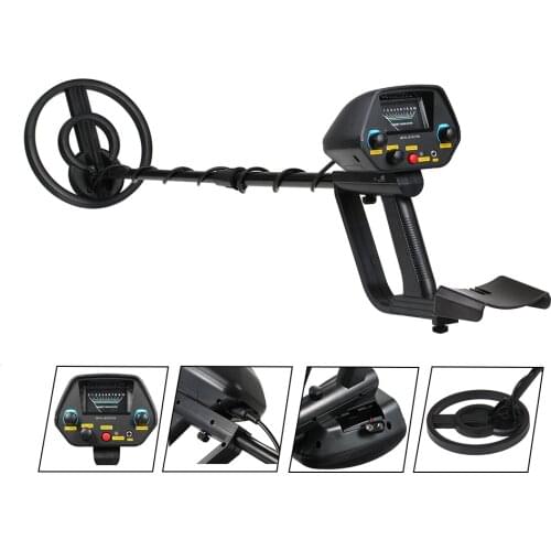 MD-4080 Adjustable High Sensitivity Gold Metal Detector Track Search Underground Iron Finder Treasure Hunter Detector De Metal