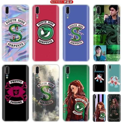 Soft Silicone Case For Huawei P40 P30 P20 P10 Lite E Pro Plus P Smart Z 2019 2020 Riverdale Southside Serpent Jughead Jones
