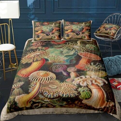 Biology Chart 101 Quilt Cover Pillowcase 3Piece Comforter Bedding Set With Pillow Case Single Double Duvet Cover Home Decora