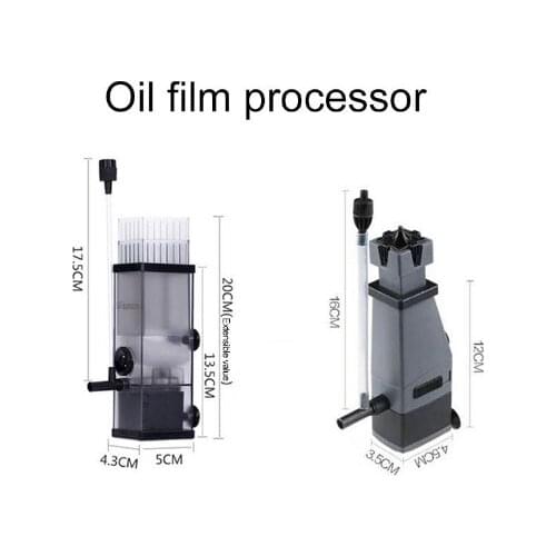Oil Film Processor Surface Skimmer to film remove water Protein Skimmer pump for fish tank water Filter pump