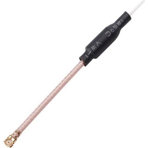 Original 6.5cm 65mm 5.8G 2dBi U.FL IPEX IPX FPV Omni-Directional Linear Brass Antenna RG178