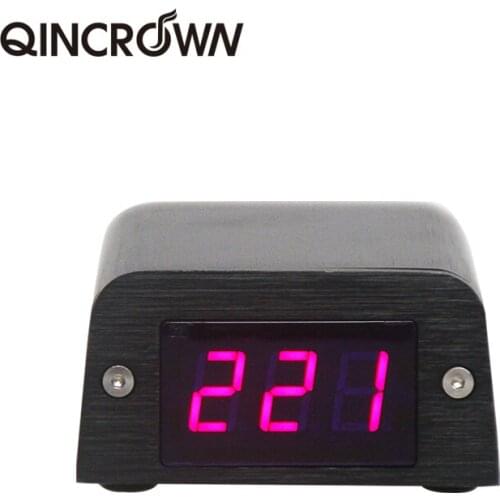 All aluminum display voltage digital meter blue screen red screen AC voltmeter