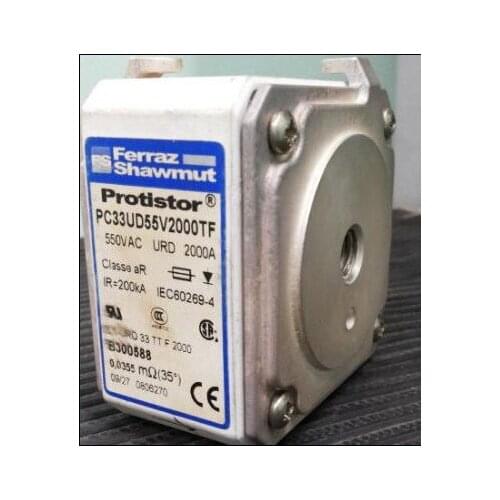 Fuses: PC33UD55V2000TF 5,5 URD 33 TTF 2000 B300588 / PC33UD50V2250TF 2250A K300757 aR