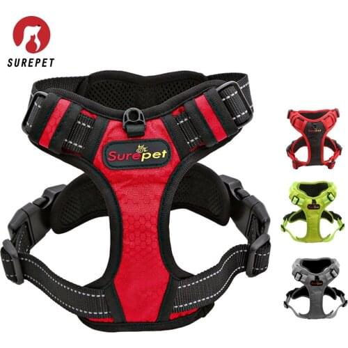 Dog Harness No Pull,Adjustable Reflective Vest Harness for Medium Large Dogs Name: Dog Harness No Pul