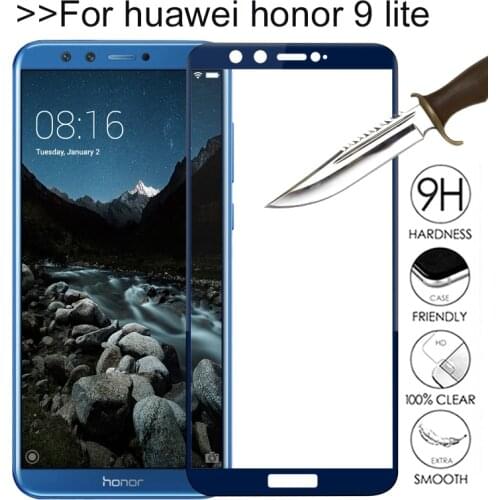 Honor 9 light protective glass on honor 9 lite for huawei honor 9 lite 9lite honer 9 lite screen protector tempered glass film